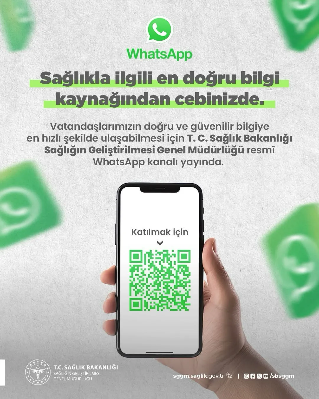 Elbistan İlçe Sağlık Müdürlüğü'nden Sağlık Bilgilerine Hızlı Erişim: WhatsApp Kanalı Duyurusu