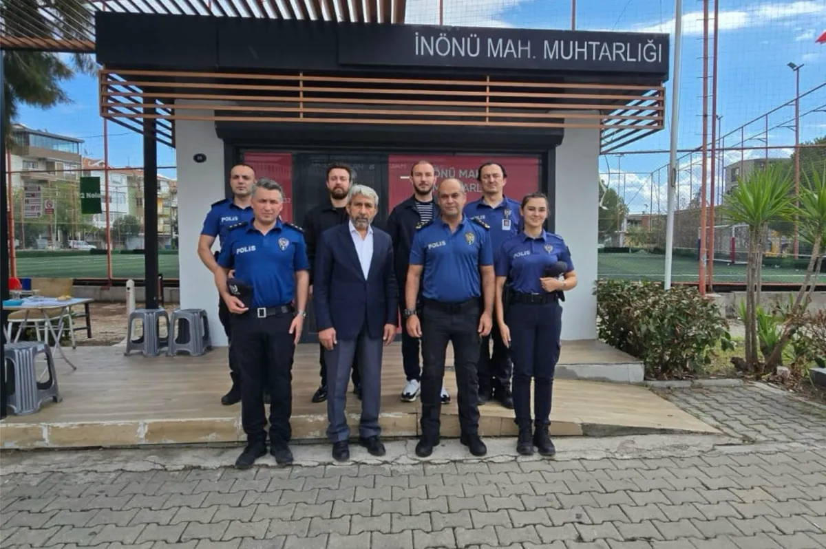 Bornova'da Güven ve Dayanışma Vurgusu: İzmir Emniyet Müdürlüğü'nden İnönü Mahallesi Ziyareti