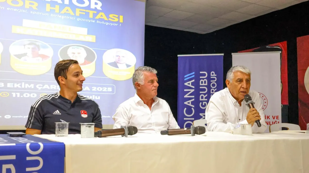 Mersin'de Amatör Spor Haftası Paneli Gençlerin ve Sporun Birleşimiyle Büyük İlgi Gördü