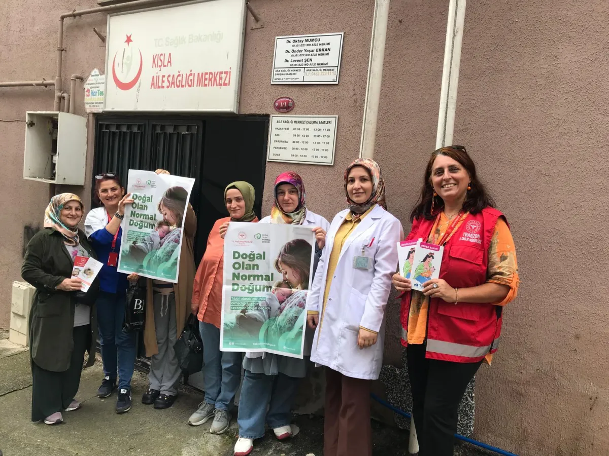 Ortahisar İlçe Sağlık Müdürlüğü'nden Normal Doğum Bilgilendirme Standları: Gebelere Özel Eğitim