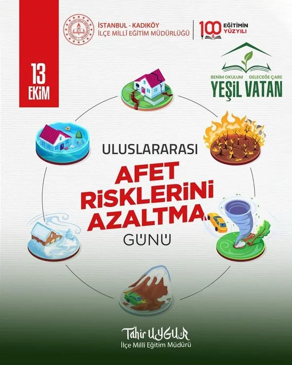 Kadıköy'de Afet Bilinci Seferberliği: Okullarda Güvenli Yaşam Kültürü Güçleniyor