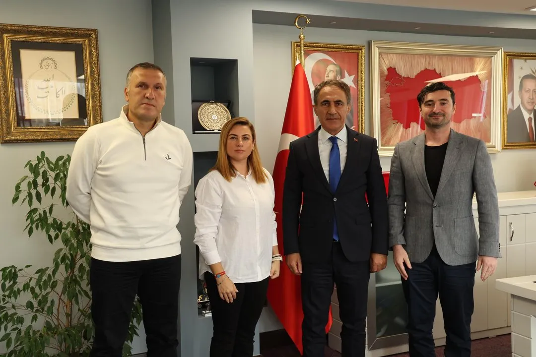 Trabzon Gençlik ve Spor İl Müdürlüğü'nde Cimnastik Federasyonu Temsilcileri Ağırlanarak İşbirliği Vurgusu
