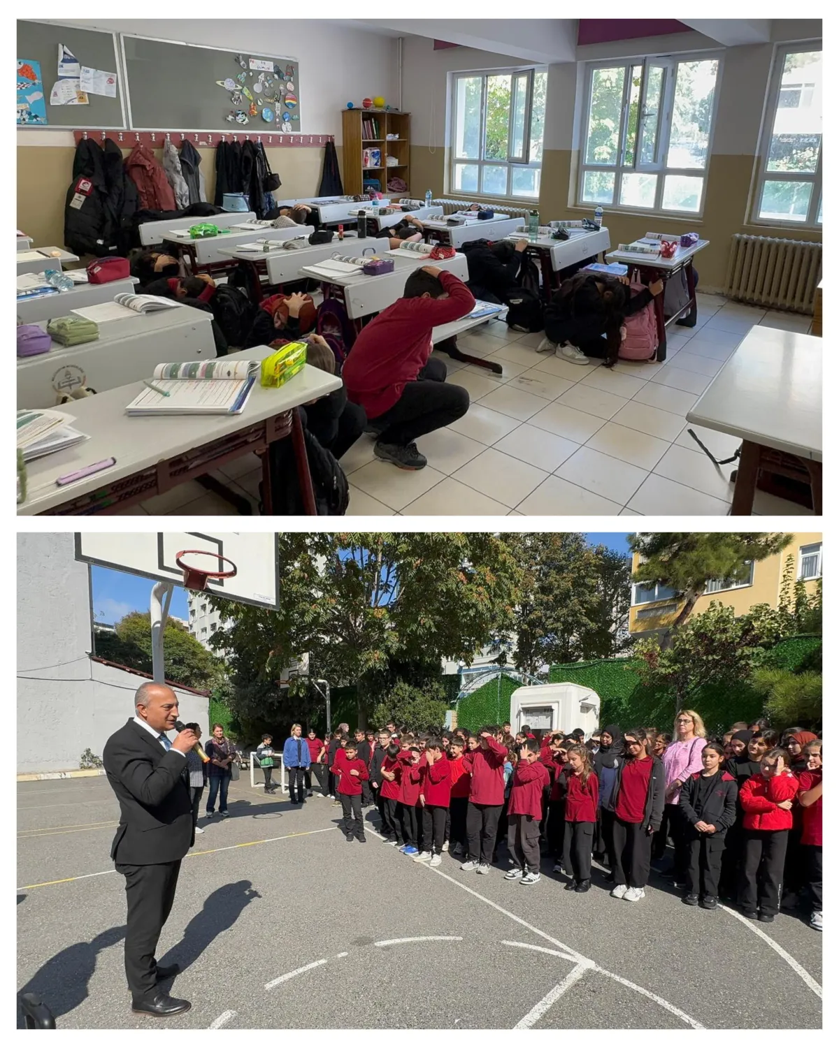 Kadıköy'deki Okullarda 'Afet Farkındalığı' Tatbikatları: Öğrenciler Hazır!