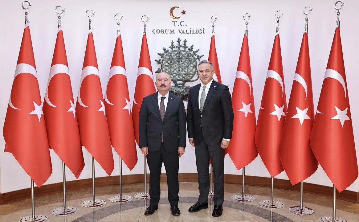 CHP Çorum Milletvekili Mehmet Tahtasız'dan Vali Ali Çalgın'a Ziyaret