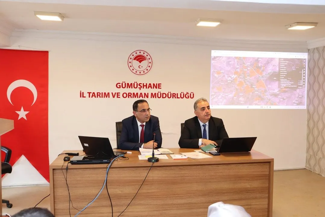 Gümüşhane'de Tarım Sayımı Kapsamında Arazilerin Tespiti İçin Değerlendirme Toplantısı Yapıldı