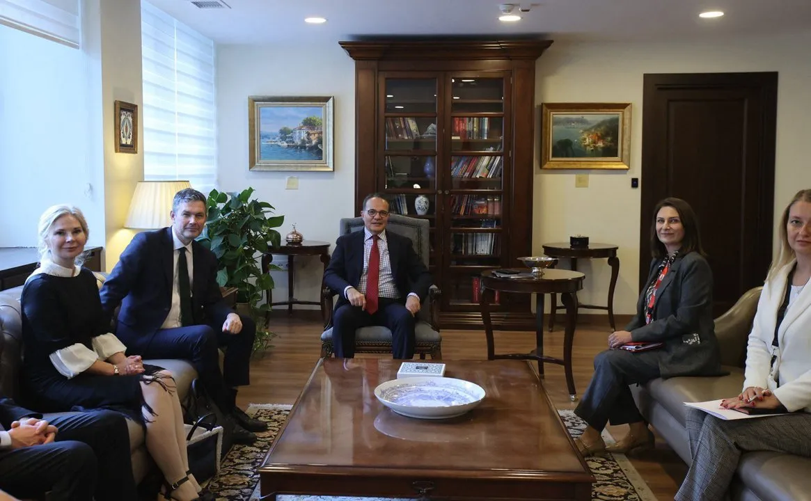 Dışişleri Bakan Yardımcısı Bozay, İsveçli mevkidaşı ile görüştü