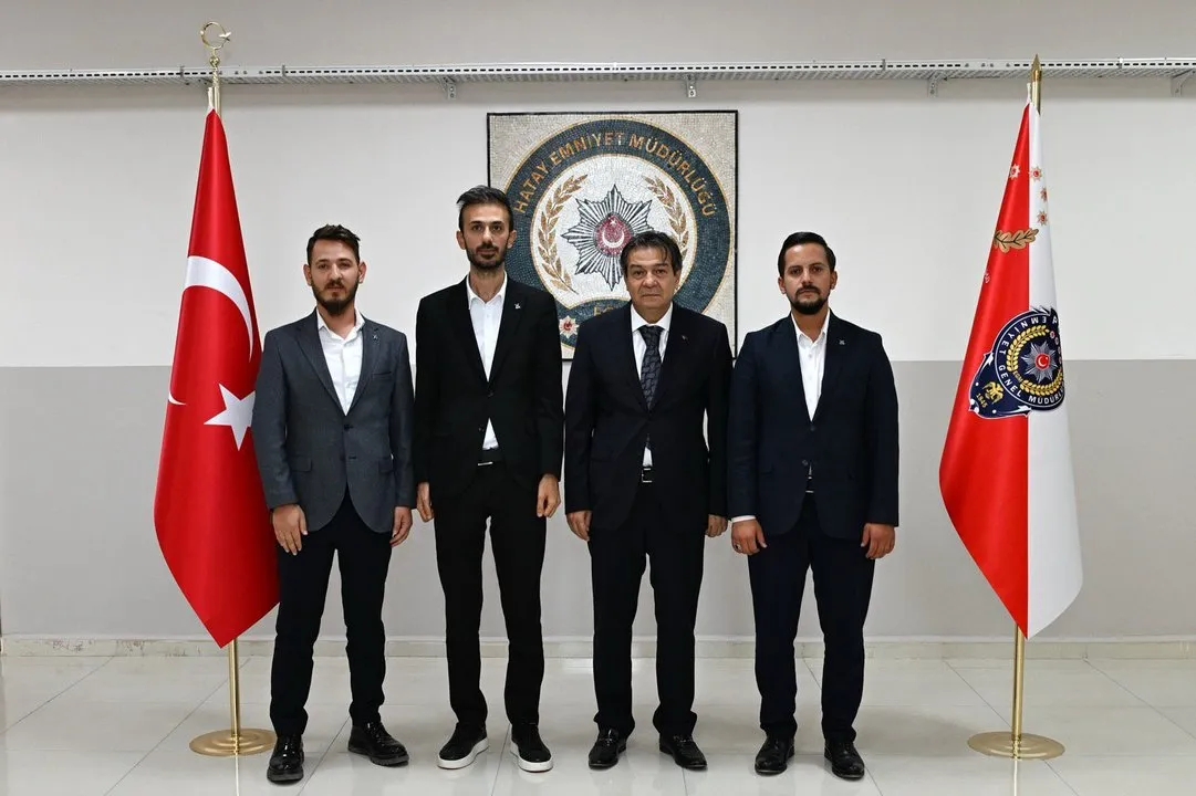 Hatay Emniyet Müdürü Rüştü Yılmaz, TÜGVA Heyetini Ağırladı