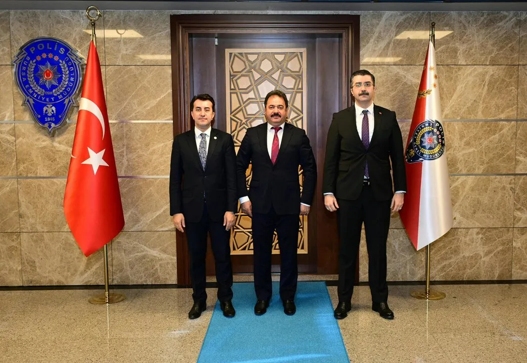 Cumhuriyet Başsavcıları'ndan Bursa Emniyet Müdürü'ne Nezaket Ziyareti