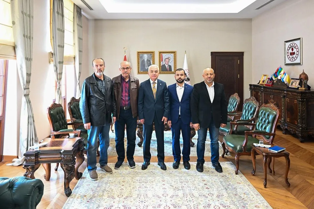 Kırklareli Valisi Turan, Eğitime ve Filistin'e Destek Platformları Heyetini Ağırladı