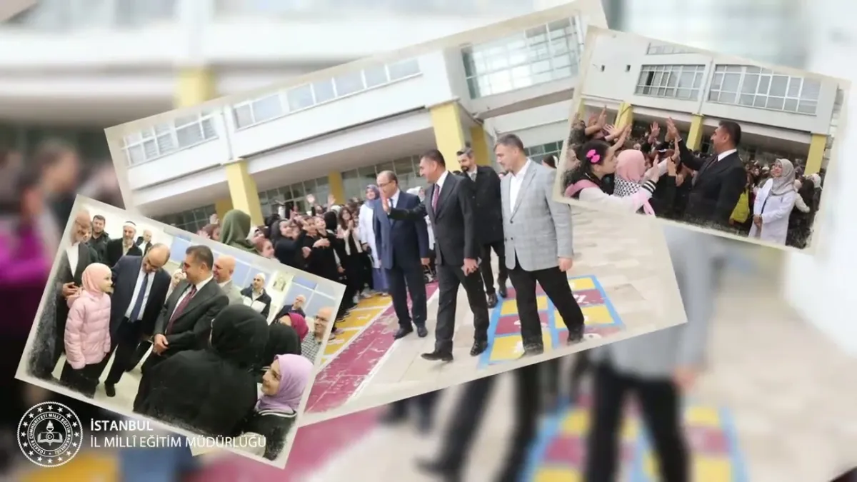 İstanbul Millî Eğitim Müdürü Yentür, Başakşehir'de Öğretmen ve Öğrencilerle Buluştu