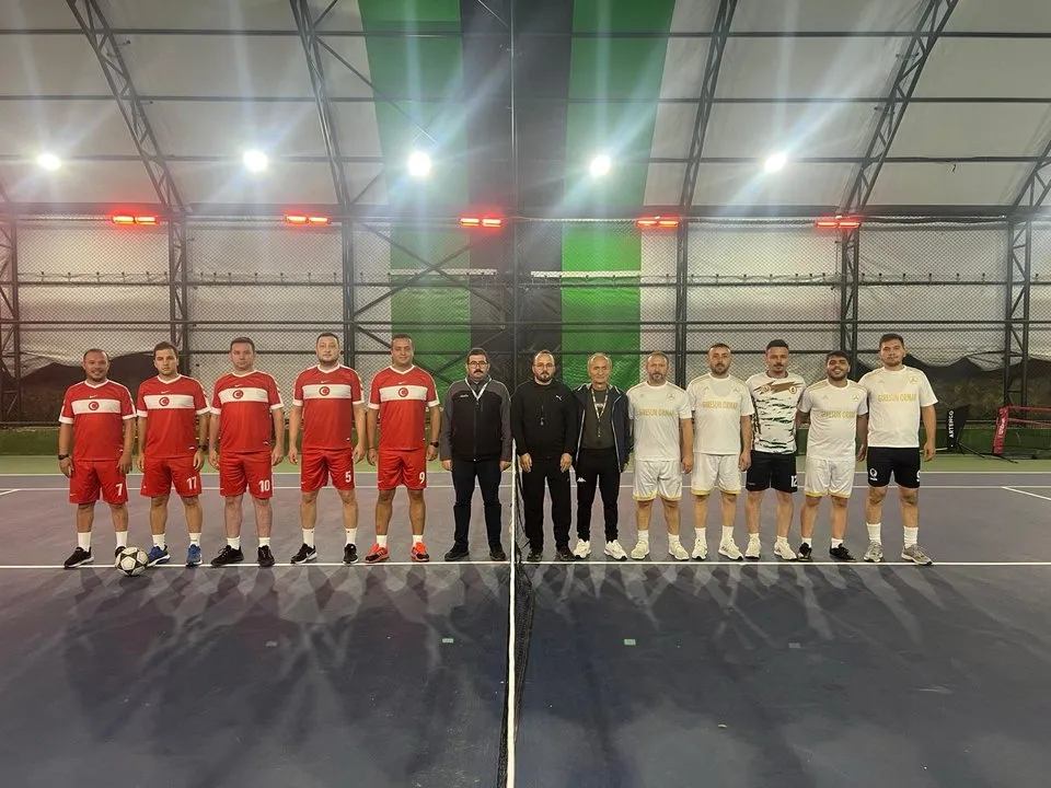 Giresun'da 3. Kamu Spor Oyunları Ayak Tenisi Müsabakaları Başladı