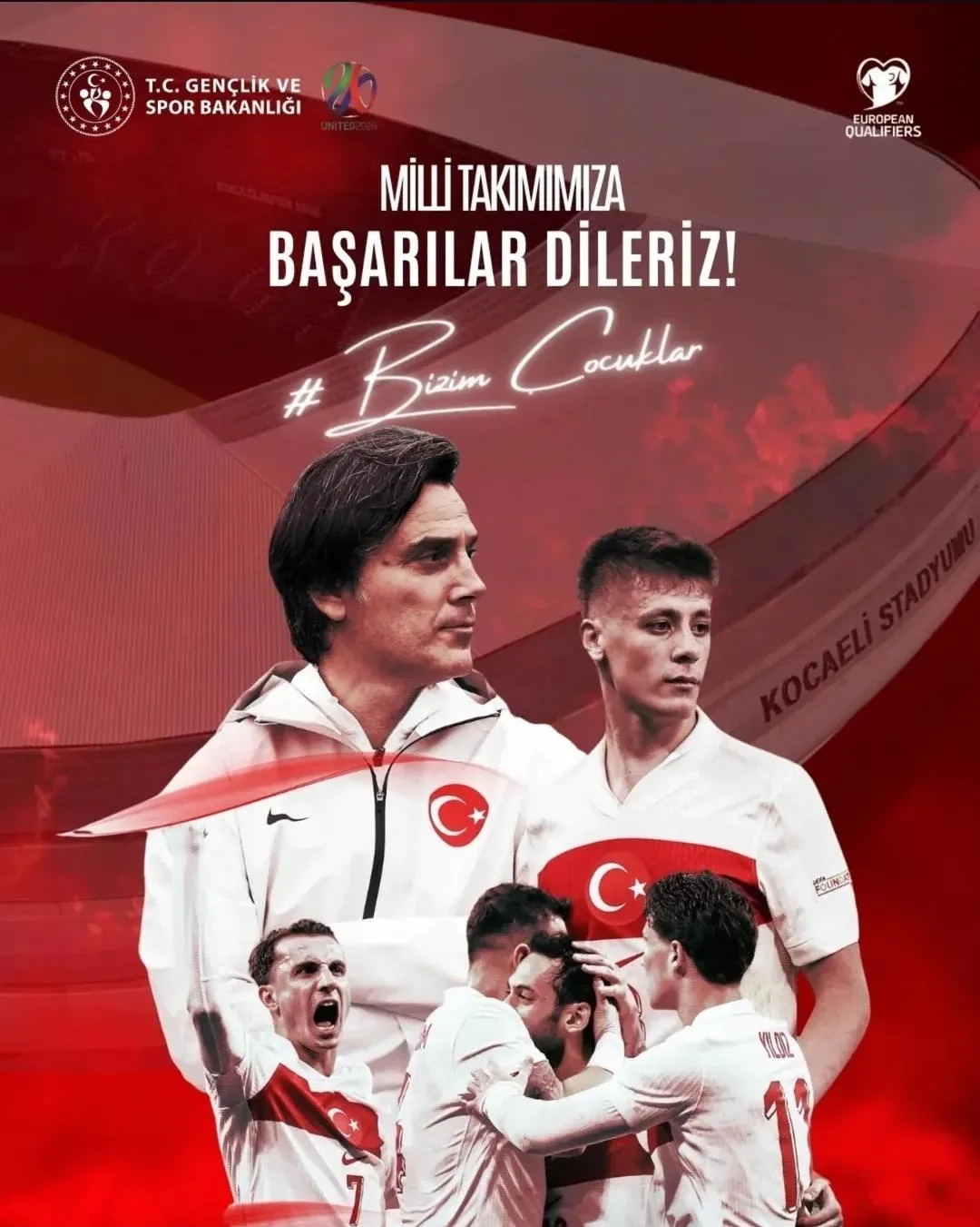 Milli Takım Kocaeli Stadyumu'nda Gürcistan'ı Konuk Ediyor