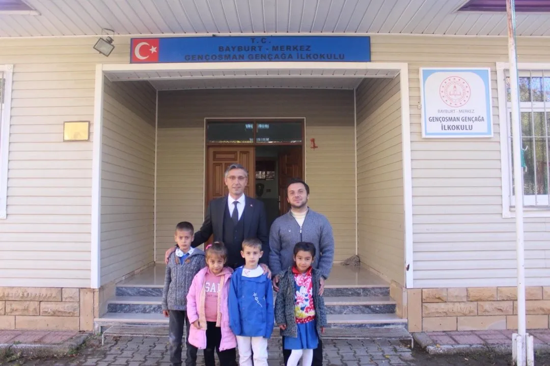 İl Millî Eğitim Müdürü Ömer Faruk Kahraman'dan Gençosman Gençağa İlkokulu'na Ziyaret