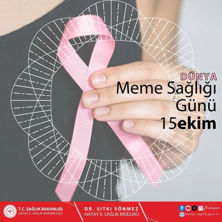 15 Ekim Dünya Meme Sağlığı Günü'nde Erken Teşhis Vurgusu Yapıldı