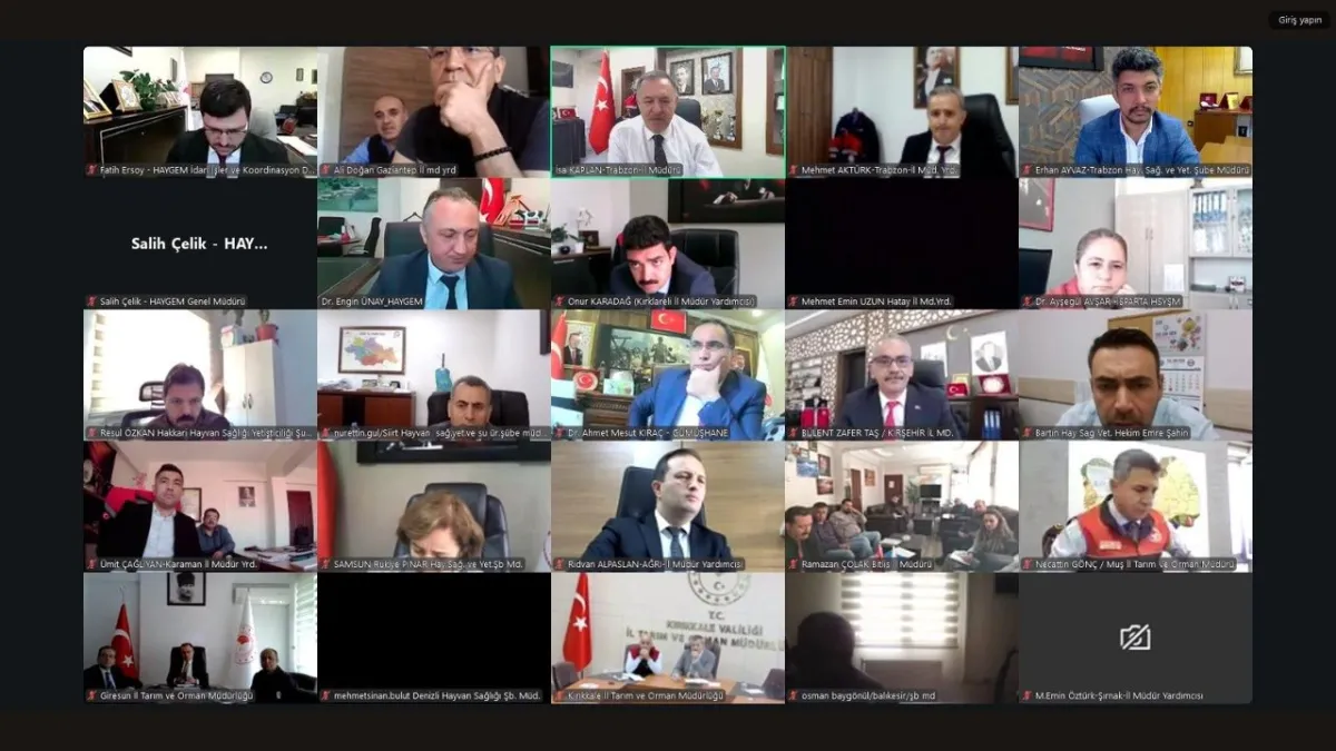 Trabzon İl Tarım Müdürü Kaplan, Hayvancılık Destekleme Toplantısına Katıldı