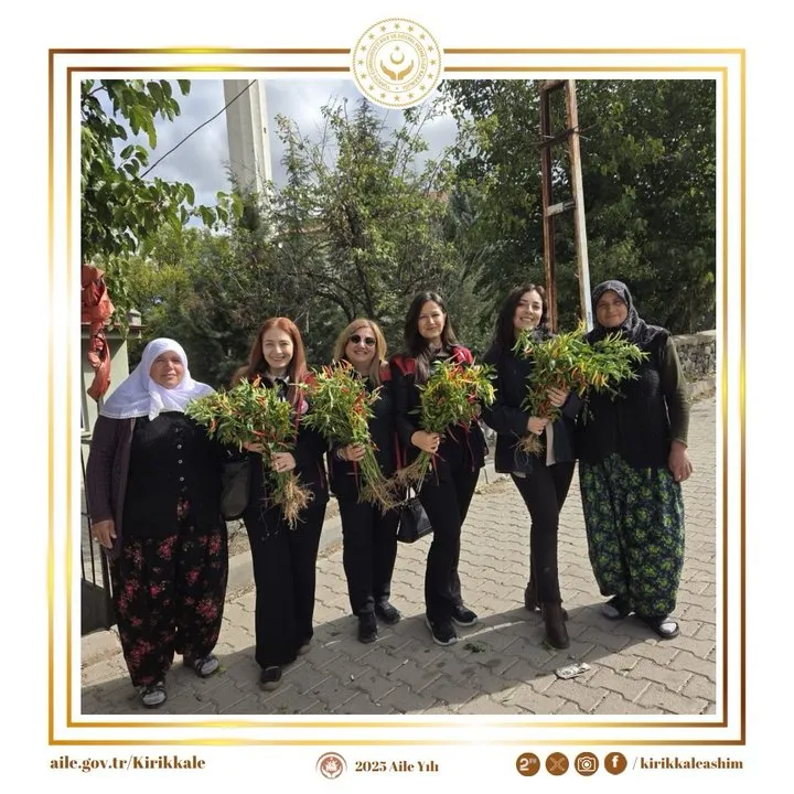 Kırıkkale'de Dünya Kadın Çiftçiler Gününde Üretici Kadınlara Destek Ziyareti