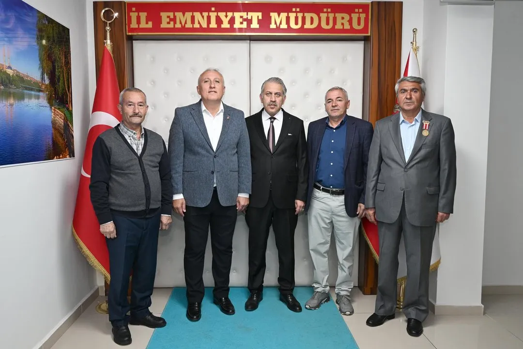 Gaziler ve Şehit Aileleri Vakfı'ndan Nevşehir Emniyet Müdürü Karaman'a Ziyaret