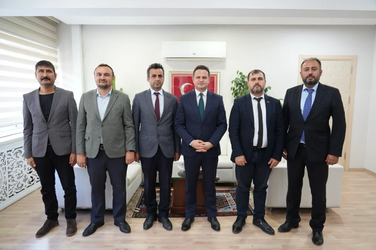 TÜRKAV Muğla Heyeti, İl Millî Eğitim Müdürü Emre ÇAY'ı Ziyaret Etti