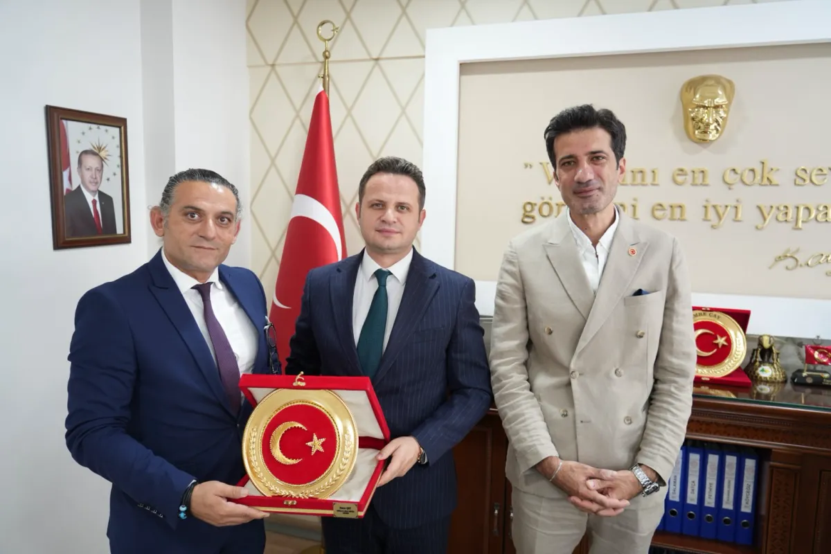 Bodrum Açı Müdürü Vahap KIZIL'dan Muğla Milli Eğitim Müdürü Emre ÇAY'a Ziyaret