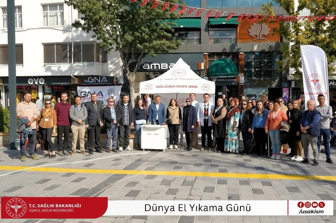 Uşak İl Sağlık Müdürlüğü'nden Dünya El Yıkama Gününde Önemli Vurgu