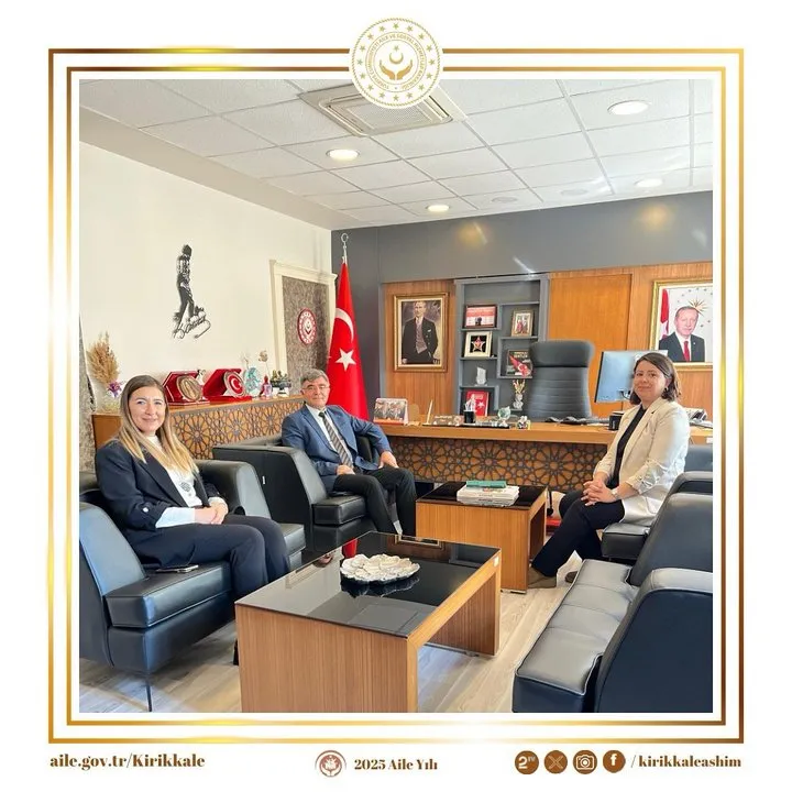 Kırıkkale Vali Yardımcısı Recep Yüksel'den Aile ve Sosyal Hizmetlere Ziyaret