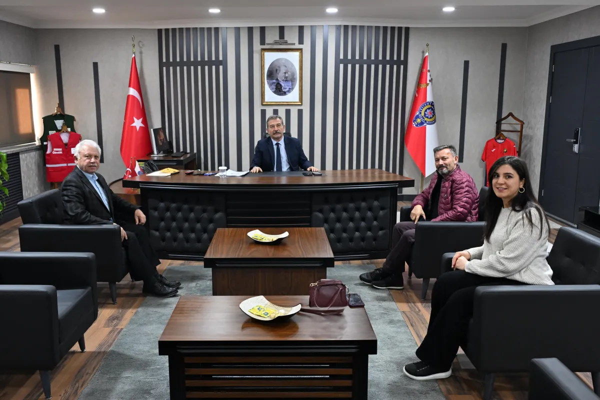İl Gazetesi Heyetinden Kırıkkale Emniyet Müdürü Mustafa Işık'a Nezaket Ziyareti
