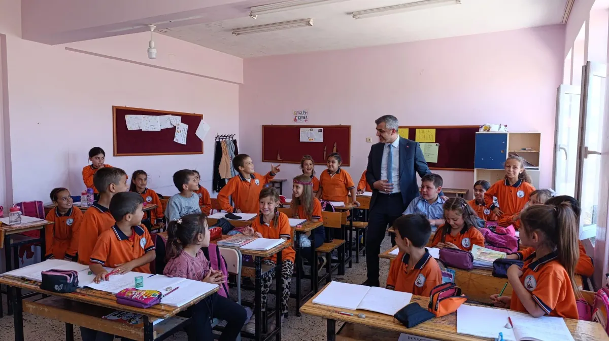 Pazarcık Milli Eğitim Müdürü Yumaklıcerit İlkokulu Güçlendirme Çalışmalarını İnceledi