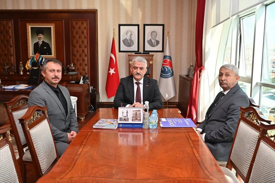 Yahşihan Belediyesi'nden Kırıkkale Valisi Mehmet Makas'a Gelişim Ziyareti
