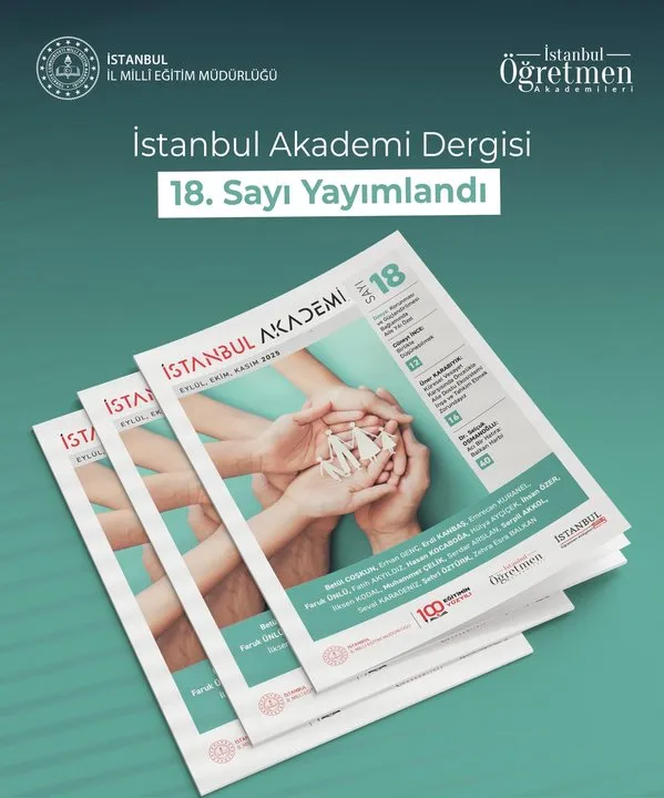İstanbul Akademi Dergisi'nin 18. Sayısı 'Akran Nezaketi' Temasıyla Yayımlandı