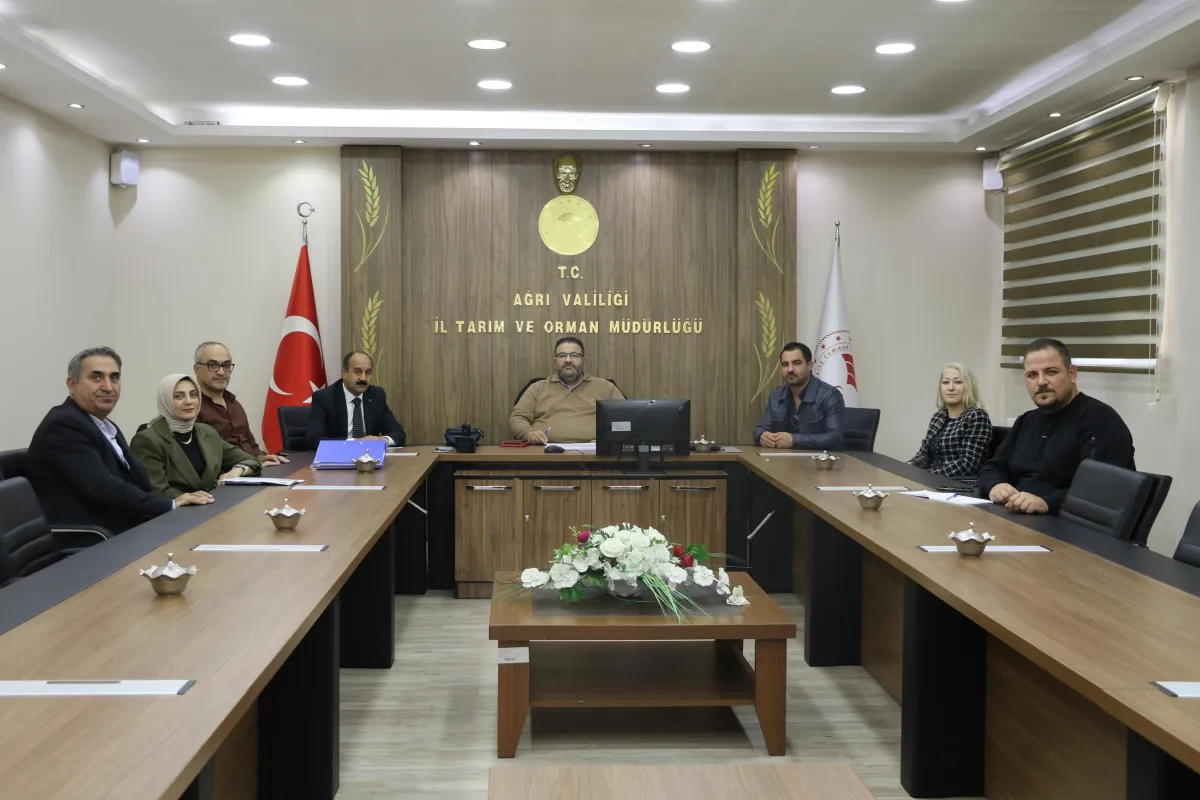 Ağrı'da Halk Elinde Hayvan Islahı Ülkesel Projesi Yürütme Toplantısı Yapıldı