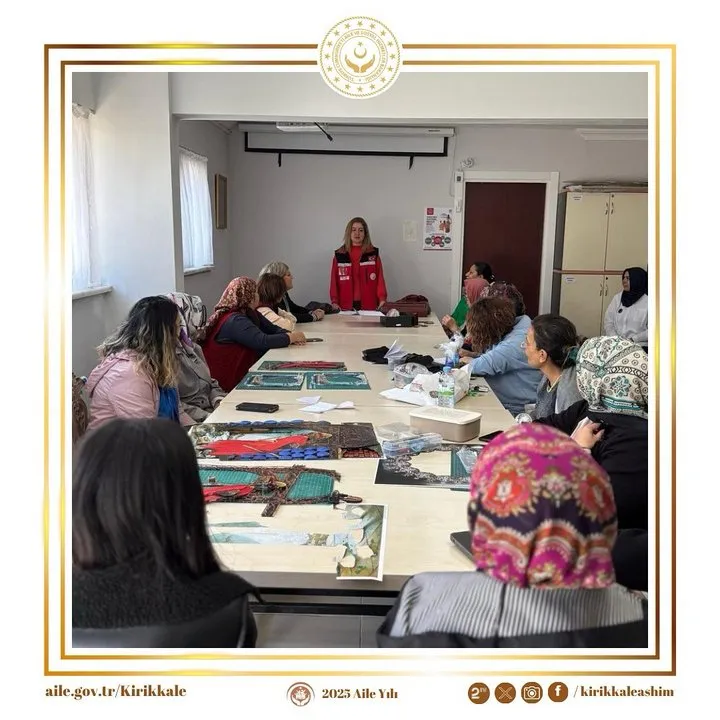 Kırıkkale'de Yahşihan ADEM Kursiyerlerine Mahremiyet Eğitimi Verildi