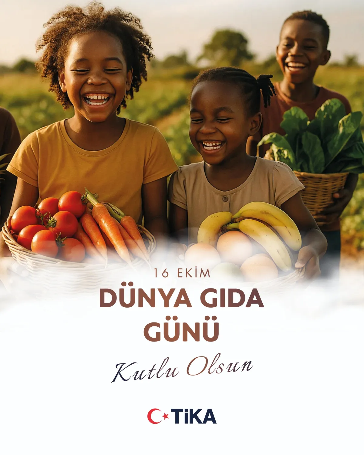 TİKA, Dünya Gıda Günü'nde Sürdürülebilir Kalkınma ve Gıda Güvenliği Vurgusu Yaptı