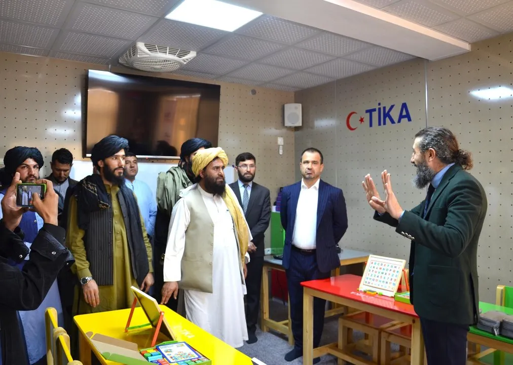 TİKA, Afganistan'da İşitme Engelli Öğrenciler İçin Engelsiz Sınıflar Kurdu