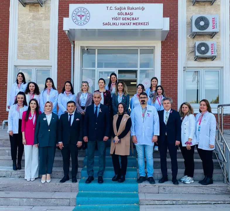 Gölbaşı Kaymakamı RÜSTEMOĞLU Sağlıklı Hayat Merkezini Ziyaret Etti