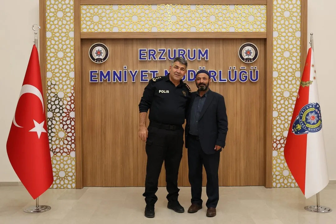 Şehit Kubilay Karaman'ın Ailesinden Erzurum Emniyet Müdürü'ne Ziyaret