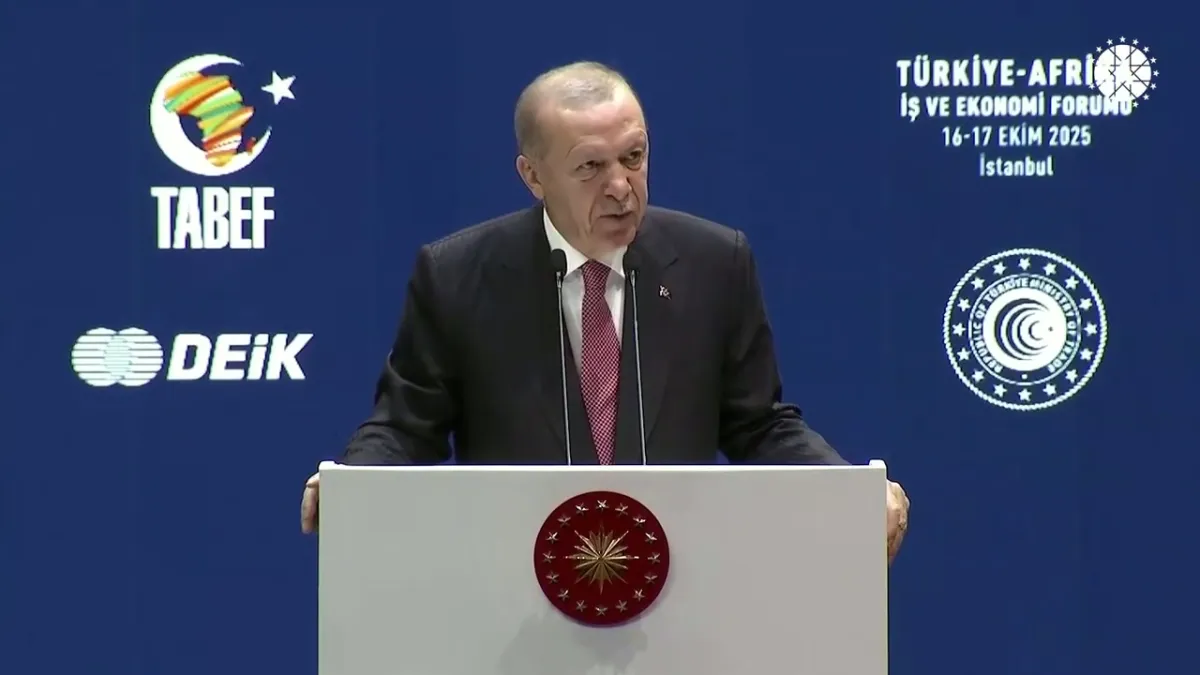 Erdoğan: Türkiye-Afrika Ticaret Hacmi 40 Milyar Dolara Ulaştı, Yatırımlar 15 Milyar Doları Aştı