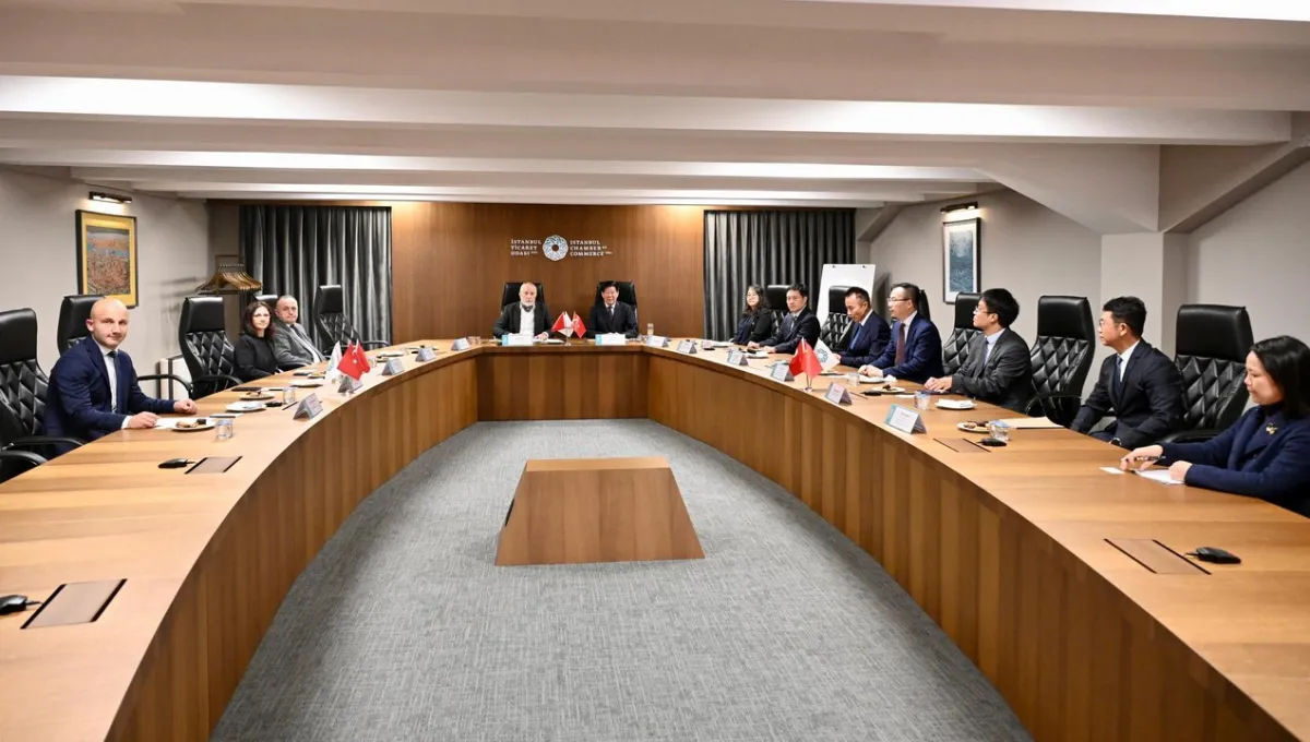 İstanbul Ticaret Odası ve Çin Heyeti Ticaretin Artırılması İçin Görüşme Gerçekleştirdi