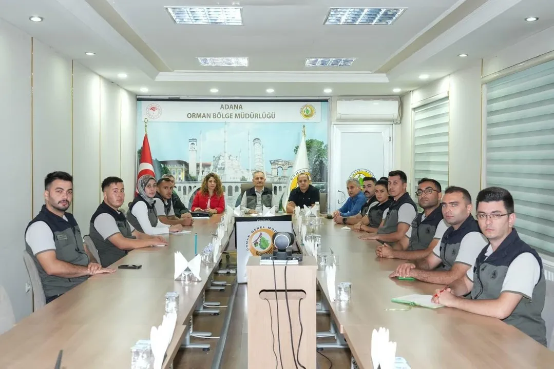 Adana Orman Bölge Müdürlüğü'nde Yeni Orman Mühendisleri Refiklik Eğitimini Tamamladı