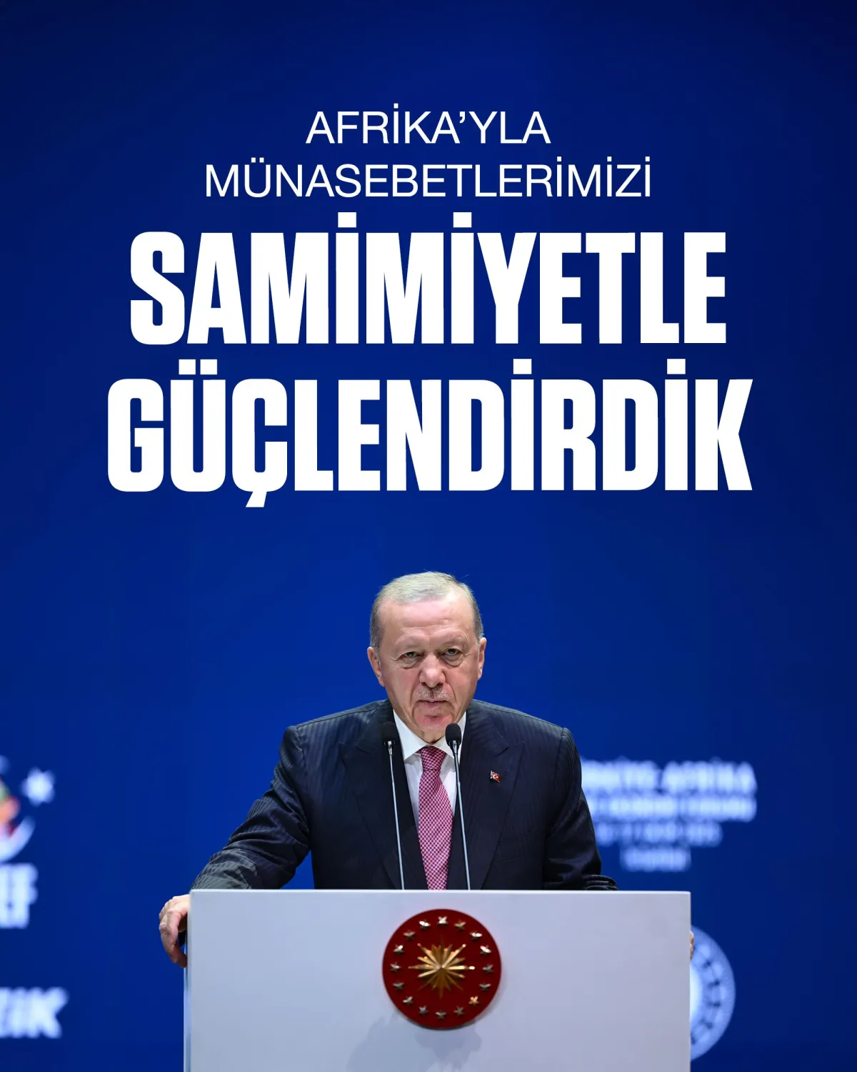 Erdoğan: Türkiye Sömürgecilik Lekesi Taşımayan Temiz Siciliyle Afrika İlişkilerini Güçlendiriyor