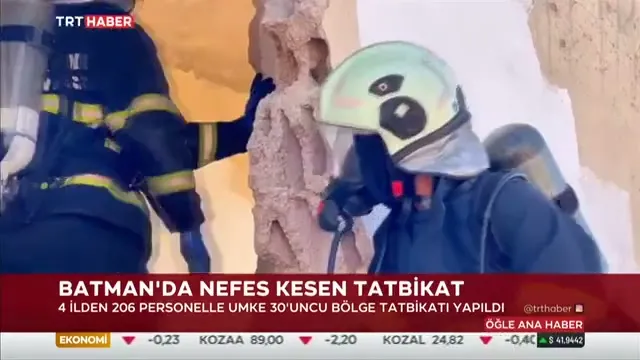 Mardin UMKE, Batman'daki Bölgesel Afet Tatbikatında Başarıyla Görev Aldı