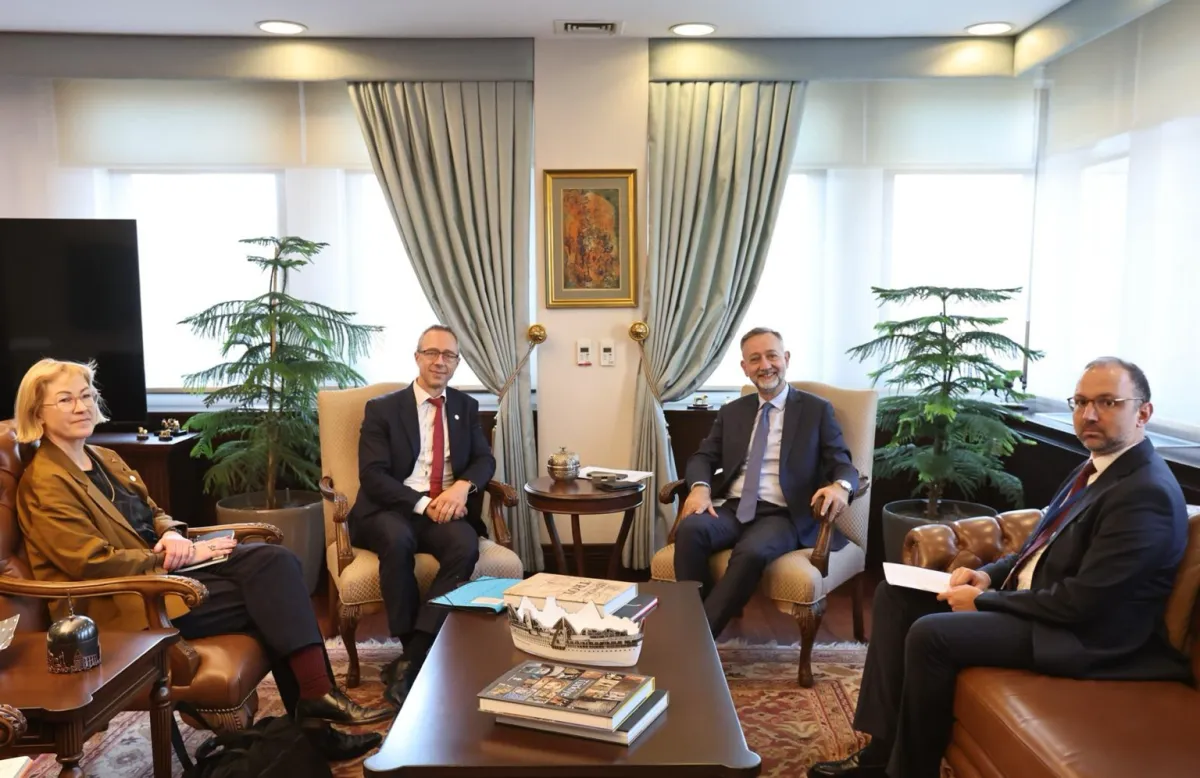 Dışişleri Bakan Yardımcısı Gümrükçü ve Almanya Siyasi Direktörü Mutter Güvenlik Konularını Görüştü