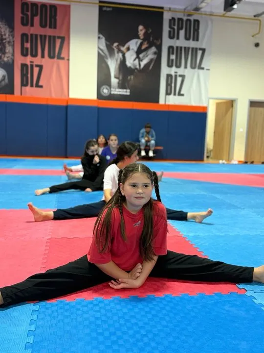 GSB Spor Okulları Taekwondo Derslerinde Heyecan Dorukta