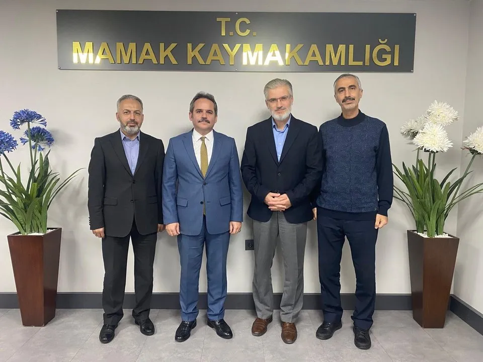 Mamak Kaymakamlığı'na ÖNDER İmam Hatipliler Derneği Heyeti Ziyareti