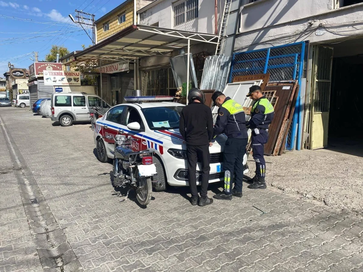 Nevşehir'de Tehlikeli Motosiklet Sürücüsüne Ceza ve Adli İşlem