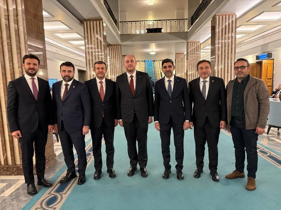 Karabük Belediyesi Heyeti TBMM'de AK Parti Teşkilat Başkan Yardımcısı ile Görüşme Gerçekleştirdi