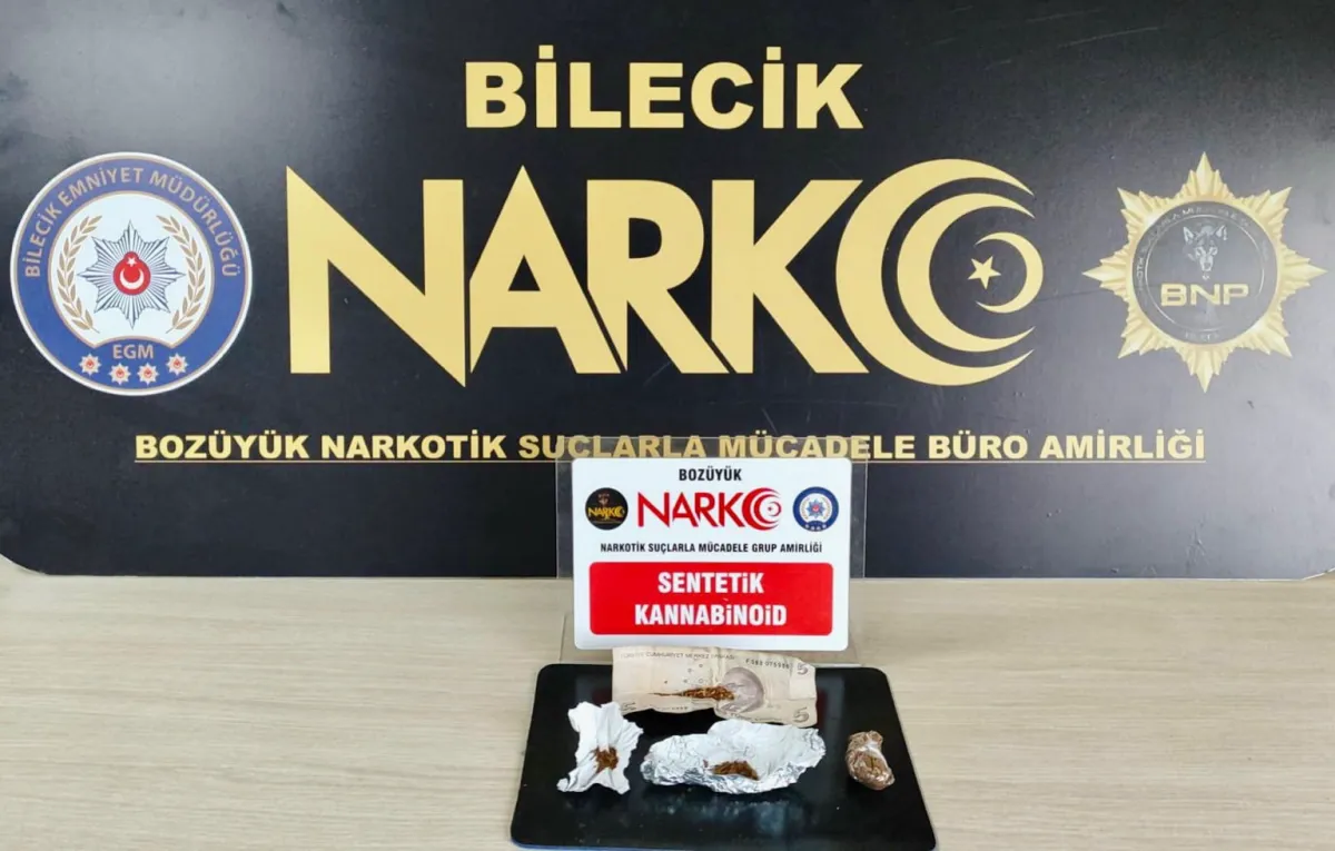 Bilecik'te Uyuşturucu Operasyonu: Sentetik Kannabinoid Ele Geçirildi, 2 Şüpheli Yakalandı