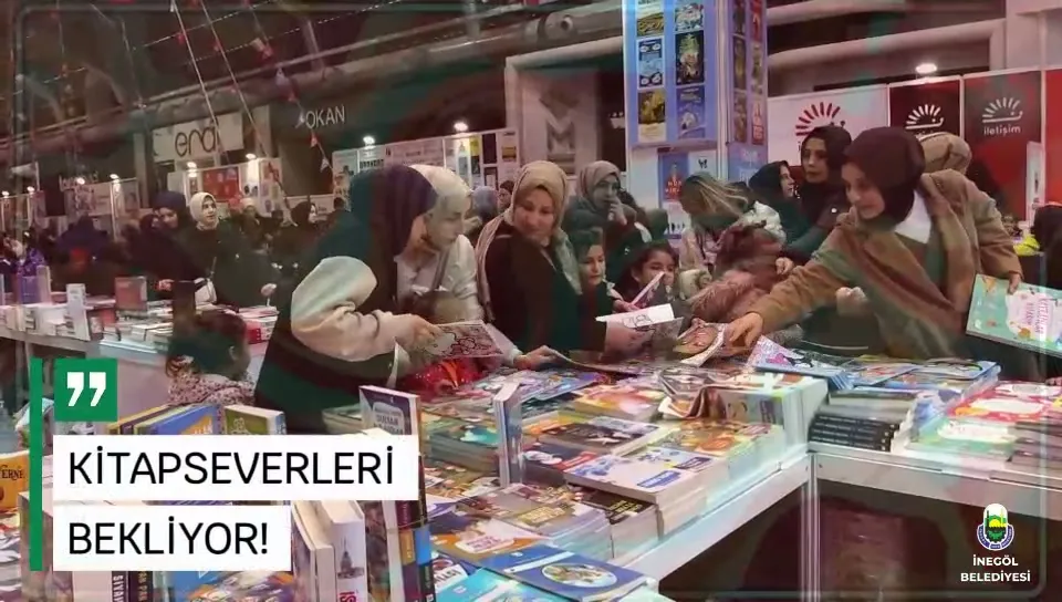 İnegöl Belediyesi'nden 9. Kitap Günleri Duyurusu: Yüzlerce Yayınevi ve Binlerce Kitap Okurlarla Buluşuyor