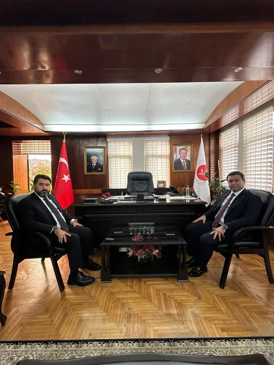 Yomra Kaymakamı Trabzon İl Müftüsü'nü Ziyaret Etti