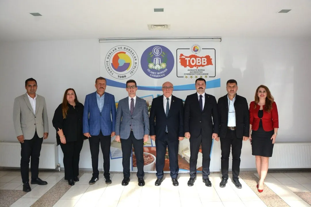 Ezine ve Ayvacık Kaymakamları Çanakkale'deki Önemli Kurumları Ziyaret Etti