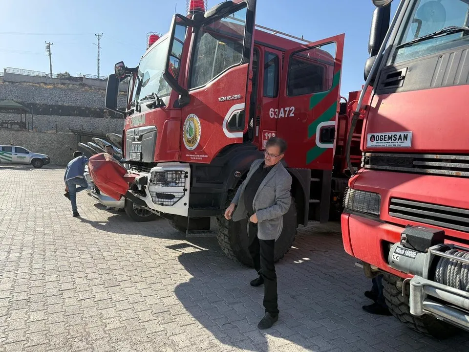 Şanlıurfa Orman Bölge Müdürlüğü Şırnak'ta Makine Parkı Denetimi Gerçekleştirdi